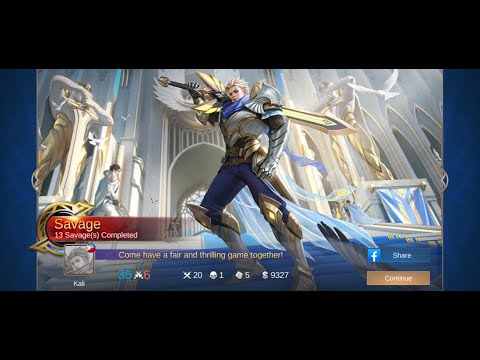 1 SAVAGE × 2 MANIAC × Alucard × Lightborn Striker × Mobile Legends | fittsu