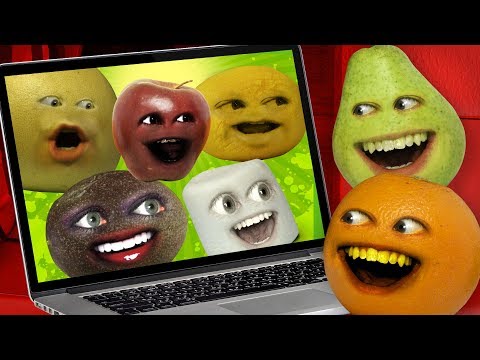 惱人的橙子--反應舊視頻第五期：每個角色的第一集! (Annoying Orange - Reacting to Old Videos #5: Each Character's First Episode!)