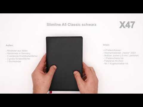 X47 - 德國精工筆記 _  slimline 先峯.A5