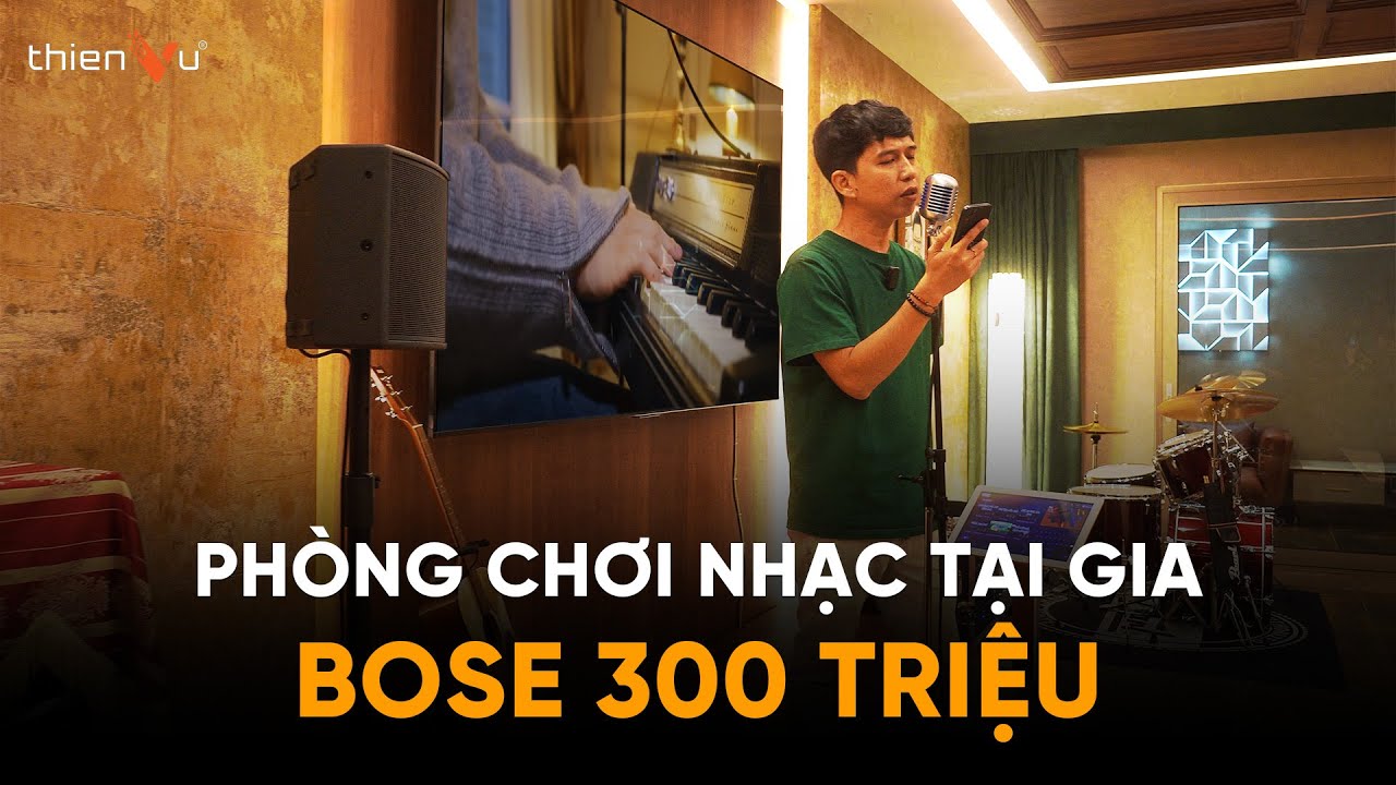 video Dàn Karaoke Cao Cấp Bose AMM108 Multipurpose TVA532025 0