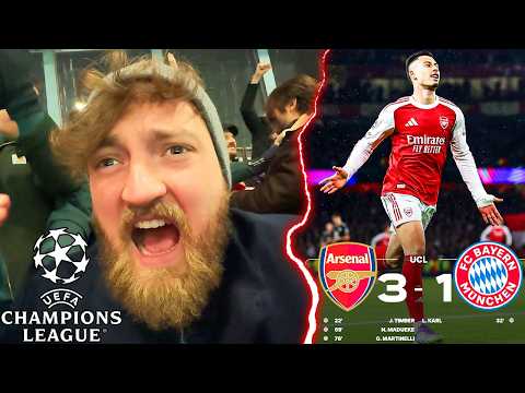 Arsenal vs. FC Bayern - UCL Stadionvlog 🔥 | KARL TRIFFT DOCH GUNNERS GNADENLOS | ViscaBarca