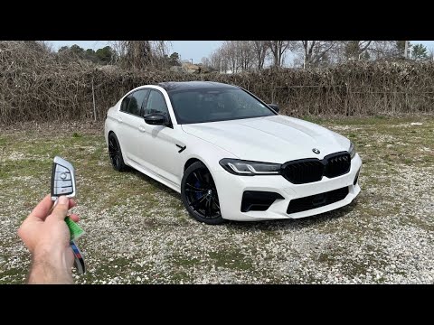 F90 BMW M5 Competition: Start Up, Exhaust, Test Drive, Walkaround, POV and Review
