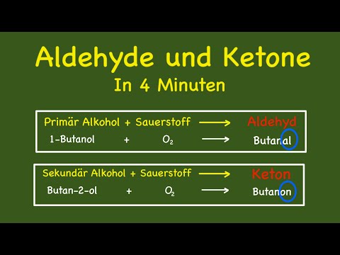 Oxidation der Alkohole - Aldehyde und Ketone