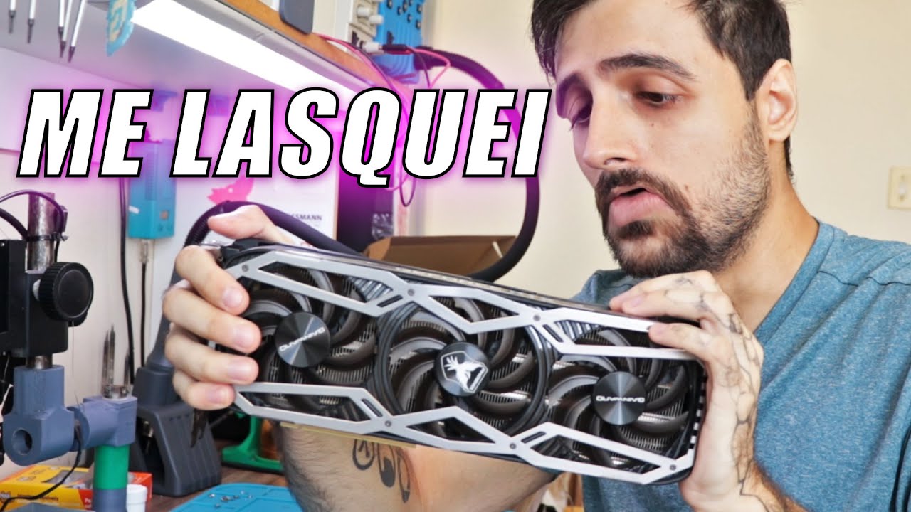 RTX 3070 Que Consertei VOLTOU PRA GARANTIA! E Agora?