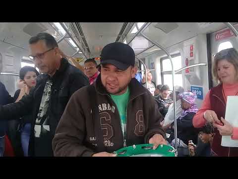 SHOW DE REPENTISTAS NO TREM