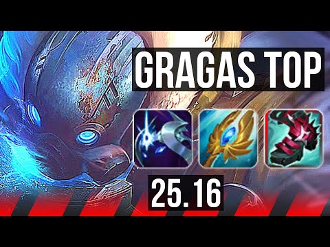 GRAGAS vs RENEKTON (TOP) | KR Master | 25.16