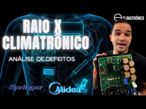 Vídeo: RAIO-X Springer/Midea Inverter 18K - 10 Defeitos e Soluções