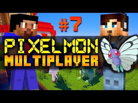 Minecraft Mods PIXELMON MULTIPLAYER - PIXELTOWN #7 with Vikkstar & Ali A (Minecraft Pokemon Mod)