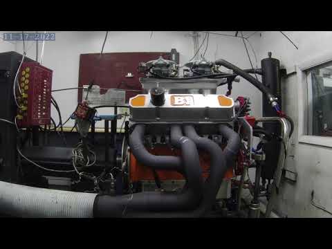 Switzer Racing Koffel's B1 Head Chrysler Big Block Engine Dyno - 9800+ RPM