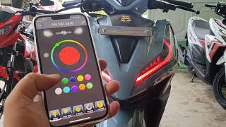 Demi i8 Pro Chỉnh Màu Nhiều Hiệu Ứng Tích Hợp Xi Nhan Cho Vario 2022 Tại T23Shop Cần Thơ