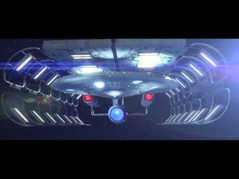 USS Enterprise-C Test Render with JJ Lens Flare