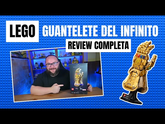 Vídeo relacionado con LEGO Marvel Guantelete del Infinito, Maqueta del Guante de Thanos de los Vengadores, Regalo para Hombres y Mujeres y Frans de Superhéroes, Set de Construcción para Adultos Coleccionable 76191