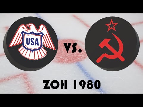 Zimní olympijské hry 1980 - Finále - USA - Sovětský Svaz