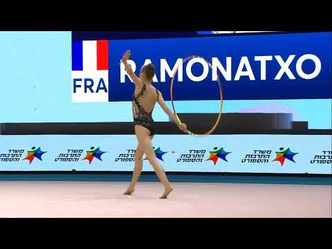 Lily RAMONATXO Hoop Qualification - European Championships Tel Aviv 2022