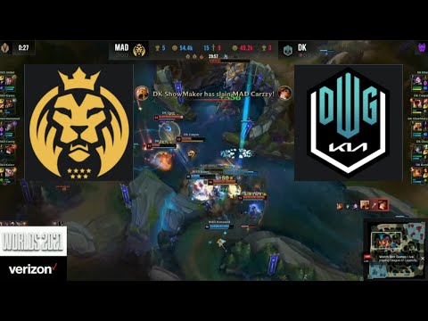 Khan INSANE ULTIMATE Smashes MAD  - MAD vs DK Highlights Game 2 Quarterfinals Worlds 2021