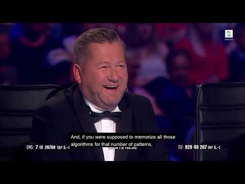 Amazing Cube Magic in Final of Norway's Got Talent - Rune Carlsen - Cube Boy - Kubegutt