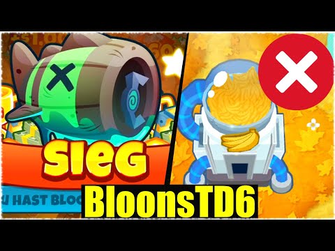 LVL120 BOSS OHNE PLANTAGEN ZERSTÖREN? - Bloons td6 [Deutsch/German]