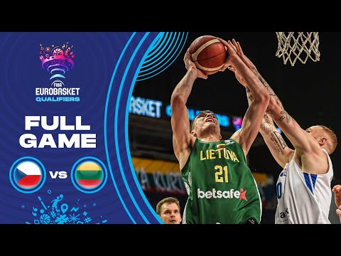 Czech Republic v Lithuania | Full Game - FIBA EuroBasket Qualifiers 2022