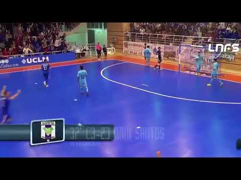 Gol Dani Santos (3-2) FS Valdepeñas - FC Barcelona B Lassa. J10, 2Div. LNFS