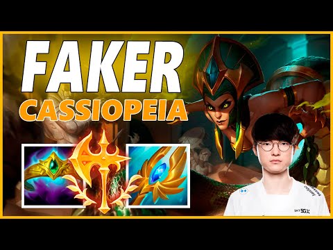 ⚡FAKER CASSIOPEIA MID GAMEPLAY⚡SEASON 12 LEAGUE OF LEGENDS