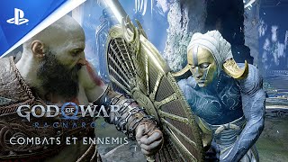 God of War Ragnarök - Coulisses du développement - Combats et ennemis - VOSTFR - 4K | PS5, PS4
