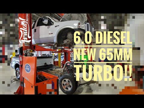 6.0 Diesel PowermaX Turbo Install!!