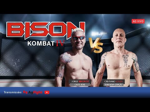 AO VIVO: BISON KOMBAT 4/ CARD PRINCIPAL