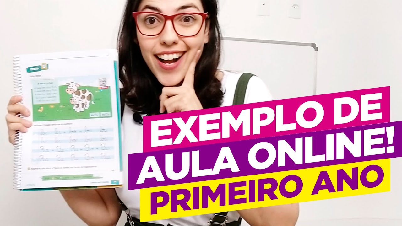 Exemplo de Aula Online para Primeiro Ano