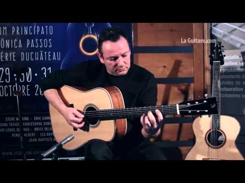 Salon des luthiers Issoudun 2015 - Richard Baudry - Dread Note par Eric Gombart