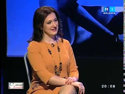 Rusalina Russu-o seara in familie cu Ion si Veaceslav Binzari