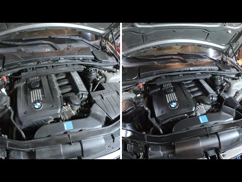 E90 328i Cold Air Intake Install