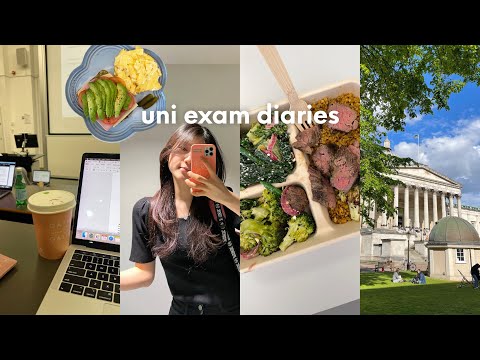 Biomed FINALS STUDY VLOG🧬 long library days, uni life, exam days
