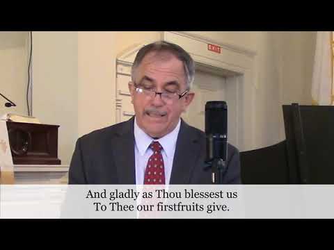 We Give Thee But Thine Own - Mark Todd, tenor soloist