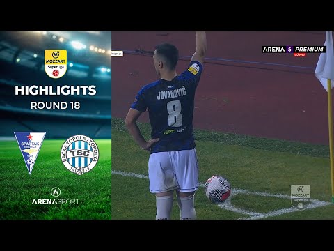 MOZZART BET SUPERLIGA SRBIJA (18. kolo): Spartak - TSC 1:2 I 08. decembar 2025.