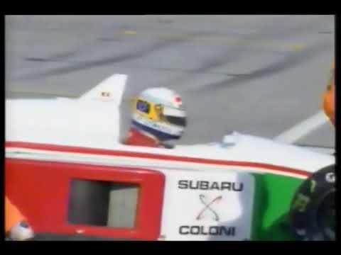90 may 11 - Subaru Coloni pre-qualifying session @ F1 San Marino GP