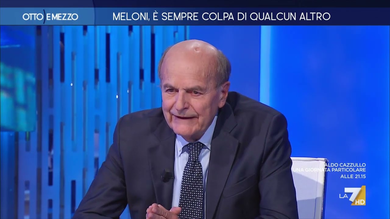 Botta e risposta tra Lilli Gruber e Bersani: "Buone possibilità che rimanga il centrodestra", ...