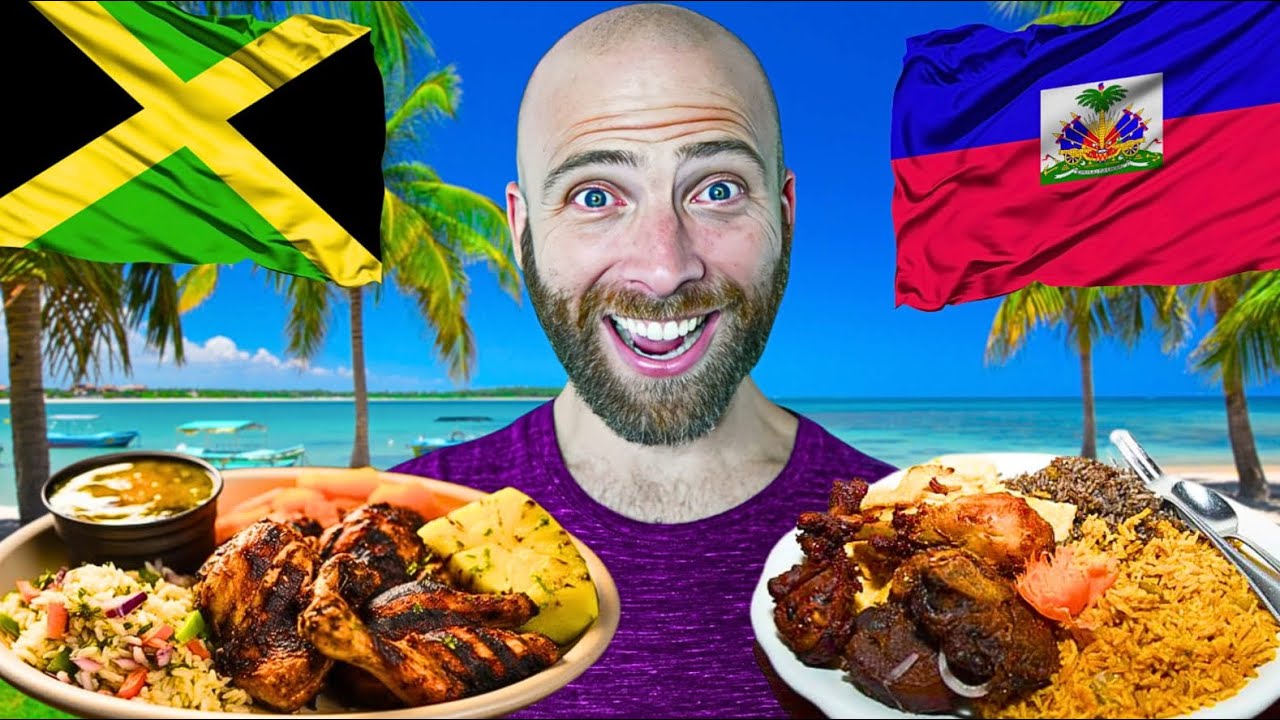 100 Hours of Caribbean Food!! 🇯🇲 🇭🇹 Caribbean Food Around The World!!