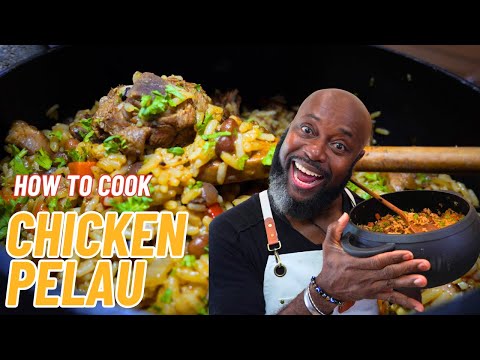 No-Burn Browning Chicken Pelau Recipe | Easy One Pot Caribbean Classic