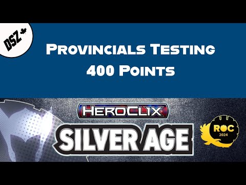 HeroClix Silver Age 400 Point Game "Apocalypse VS Loki"