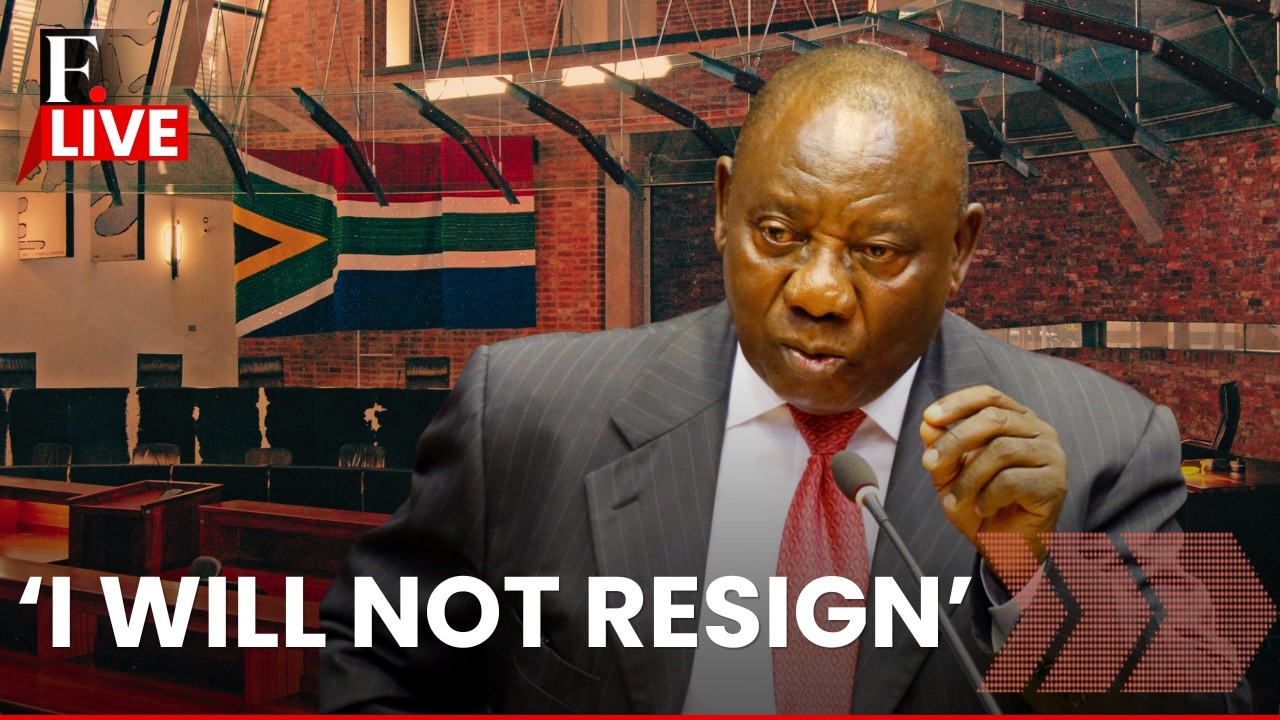 South African President Ramaphosa Addresses Nation Amid Scandal Threatening His Presidency | LIVE