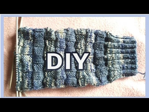 Sockenmuster • großes Webmuster stricken • DIY * Julebuergerfee