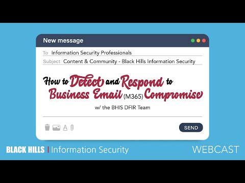 How to Detect and Respond to Business Email (M365)