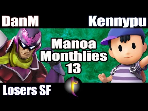 MM13 Singles: SSB Wii U - LSF - DanM vs Kennypu