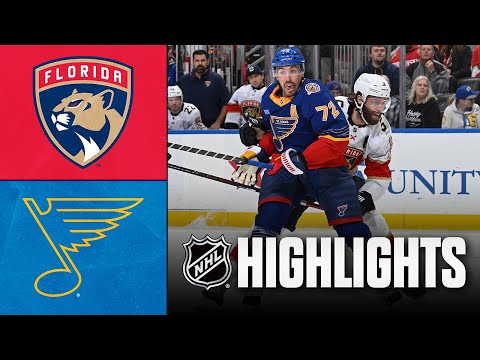 Panthers vs. Blues | NHL Highlights | January 29, 2026