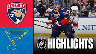 Panthers vs. Blues | NHL Highlights | January 29, 2026