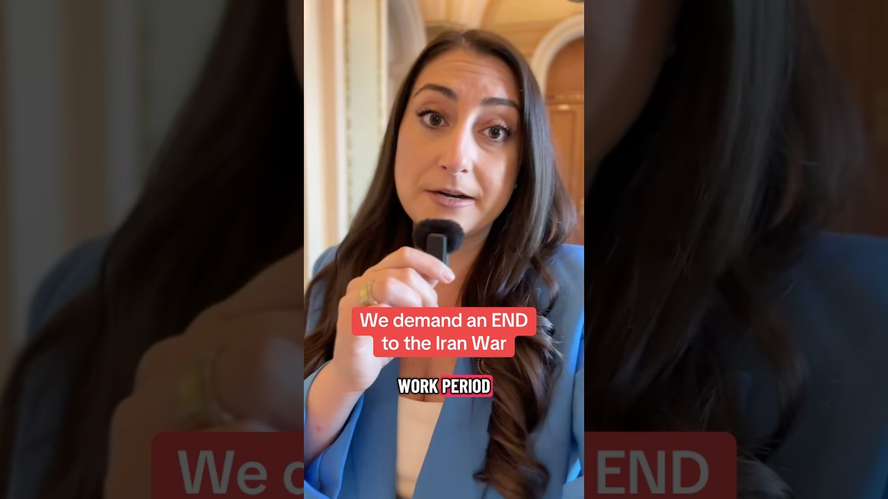 Video: Rep. Sara Jacobs calls for war powers resolution to end US hostilities in Iran