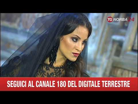 Michele Miglionico su TGPRIMA Telenorba High Fashion Exhibition "Madonne Lucane"