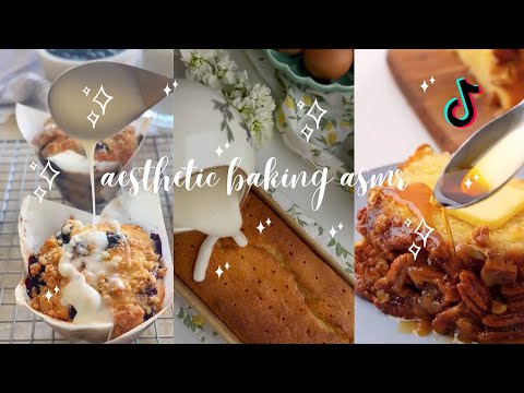 7 minutes of cozy/relaxing baking ASMR - no talking (tiktok compilation) | Aesthetic Finds