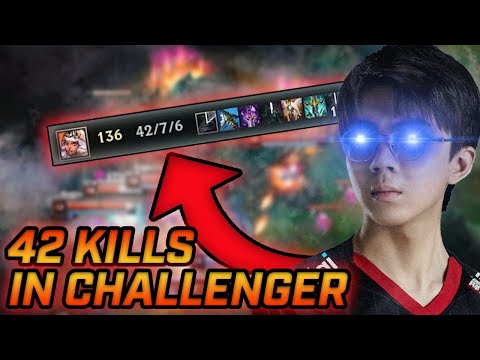 42 KILLS IN A CHALLENGER GAME?? - TRACKING THE PROS - CAEDREL