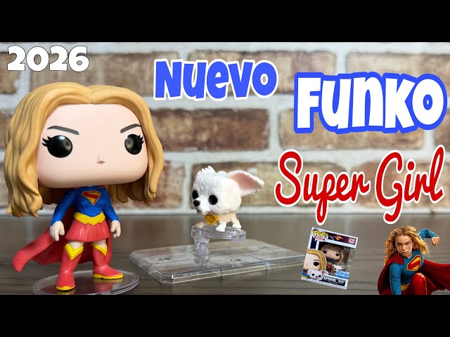 Vídeo relacionado con Funko Pop! Movie: Supergirl - Amazon Exclusive - Figura de Vinilo Coleccionable - Idea de Regalo - Mercancía Oficial - Juguetes para niños y Adultos - Figura Modelo para coleccionistas y exhibición